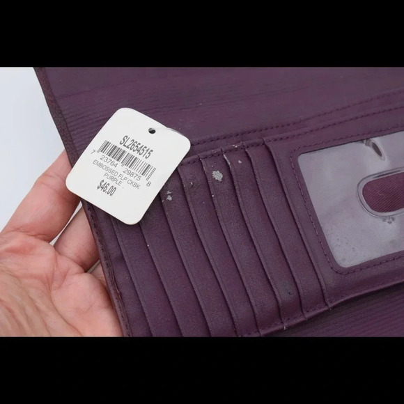 Fossil wallet with checkbook - Picture 6 of 8